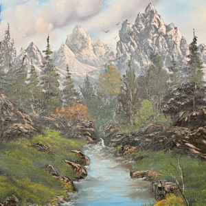 "MountainParadiseOilLandscape"
