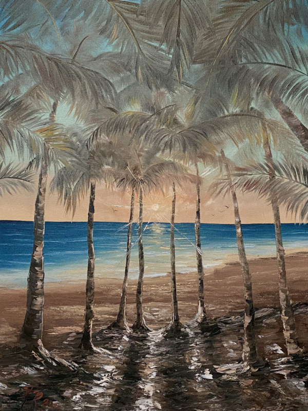 "ThroughThePalms-SunsetBeachEscape"