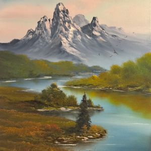 an-alaskan-summer-canvas-painting