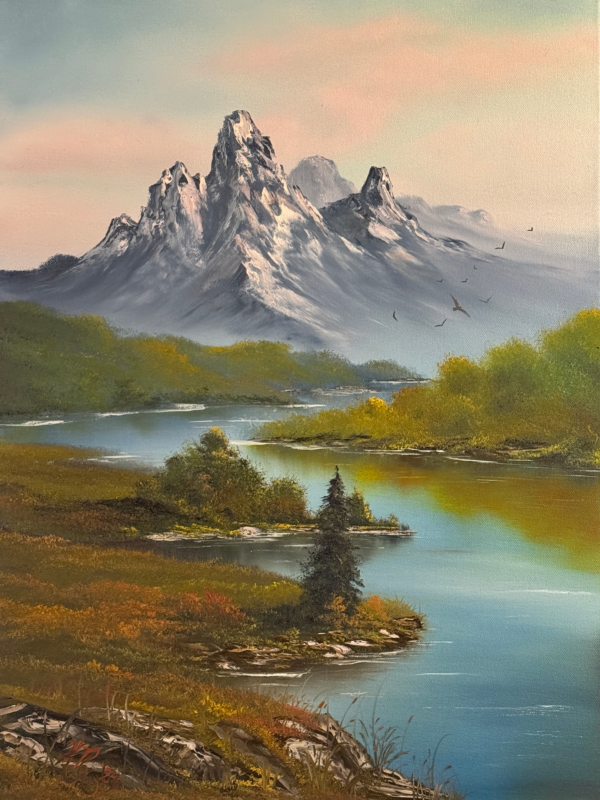 an-alaskan-summer-canvas-painting
