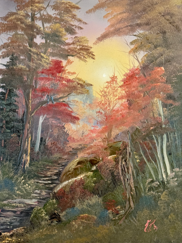 crimson-woods-painting