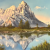 eiger-sanctuary-painting-alpine-lake