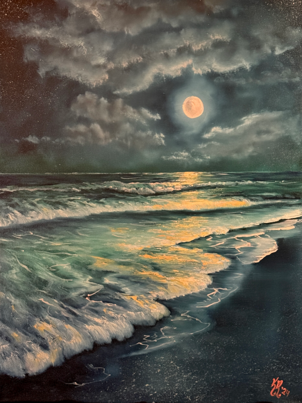 nocturnal-glow-moonlit-beach-painting