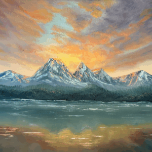 warm-mountain-sundown-painting