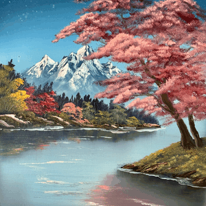 peaceful-sundown-painting