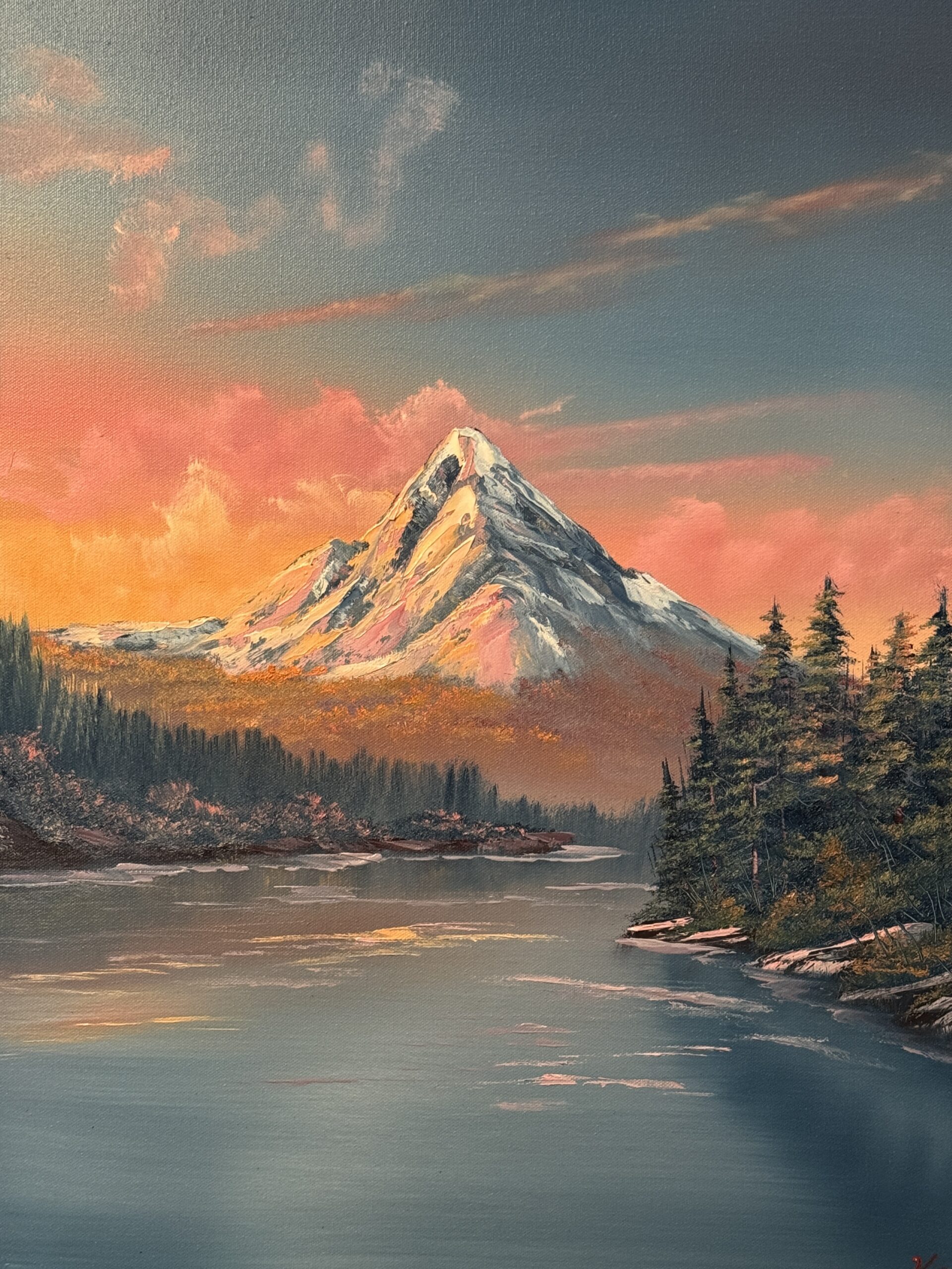 "Warm Mountain Glow"